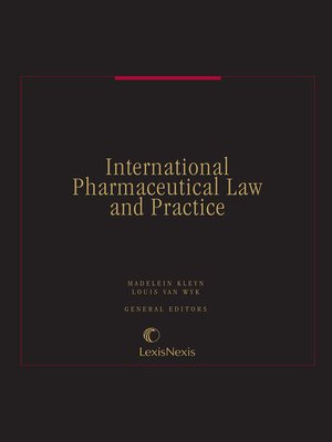 cover image of International Pharmaceutical Law and Practice